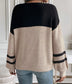 Colorblock knit Striped Sweater September.