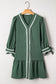 Contrast RicRac Trim Shift Dress LT