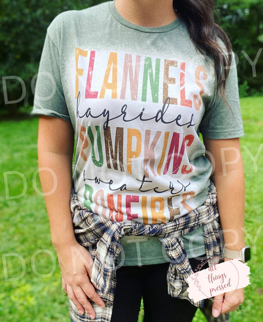 All The Fall Things T Shirt