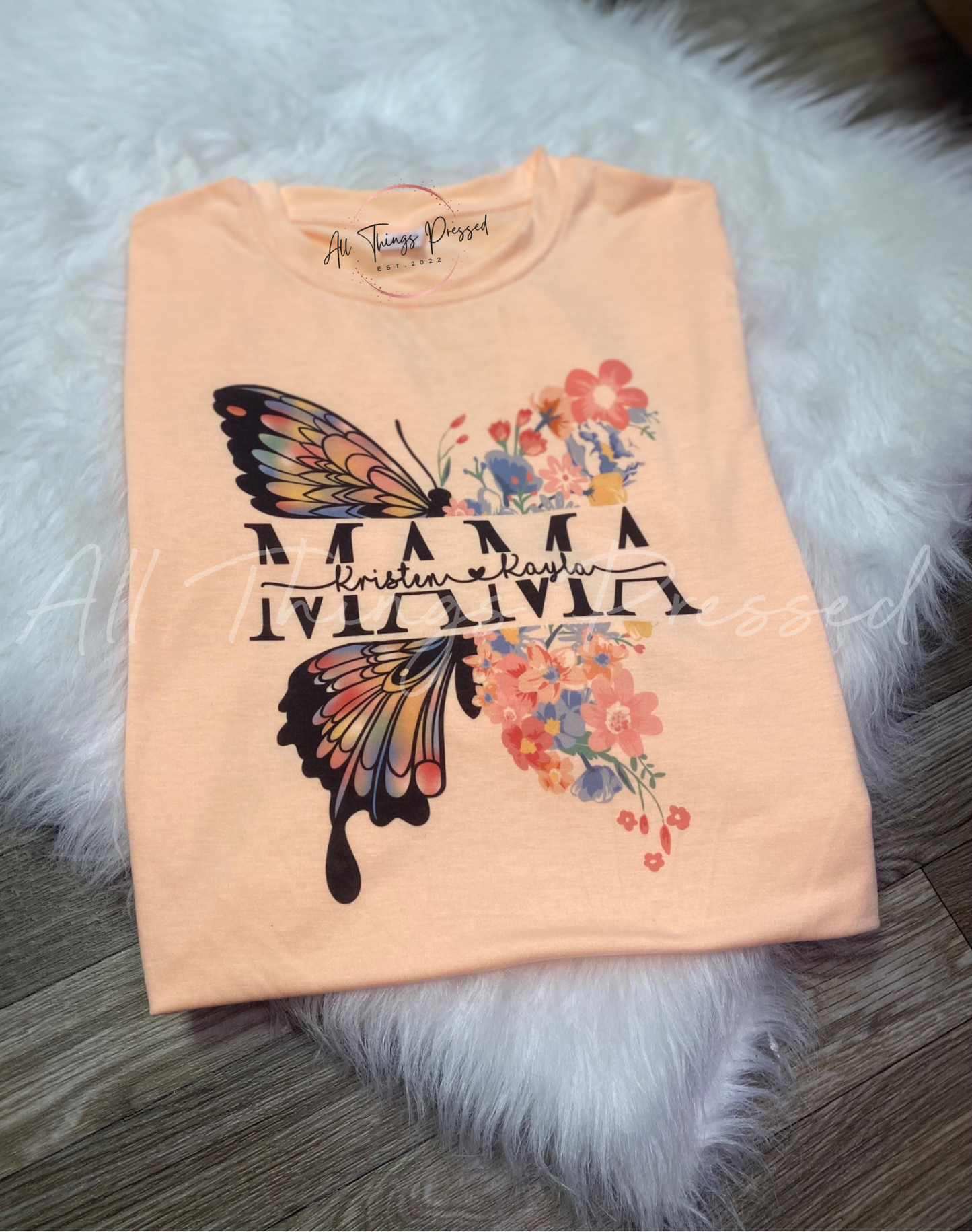 Customized Butterfly Shirt