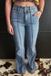 Double Button Bootcut Jeans LT