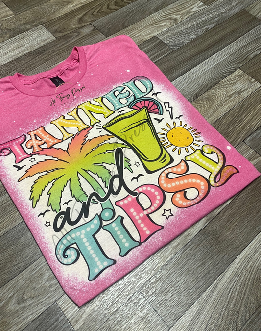 Tanned & Tipsy T-Shirt