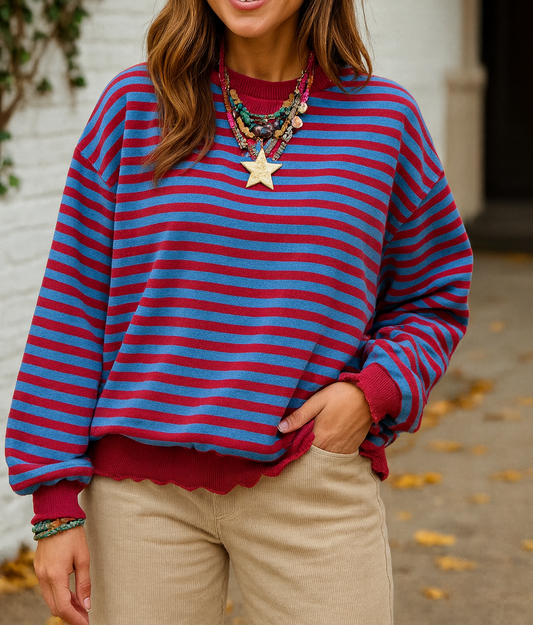 Exposed Seam Sweatshirt FB