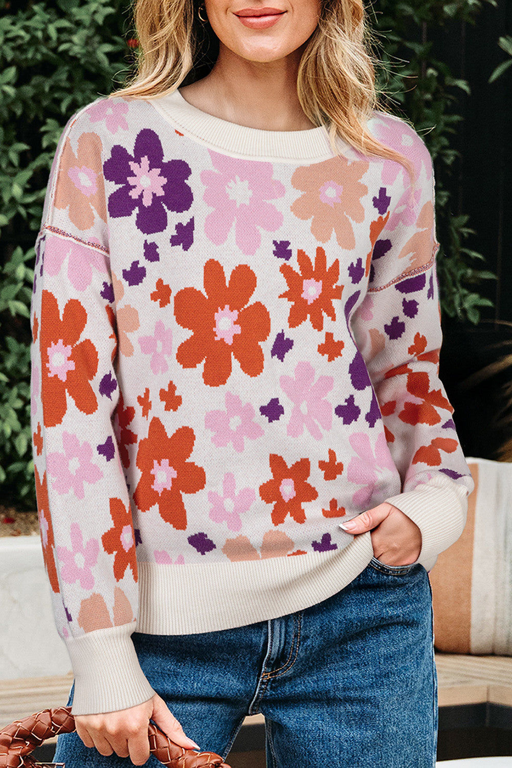 Fall Floral Sweater LT