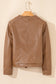 Faux Leather Fall Jacket *MULTIPLE COLORS* LT