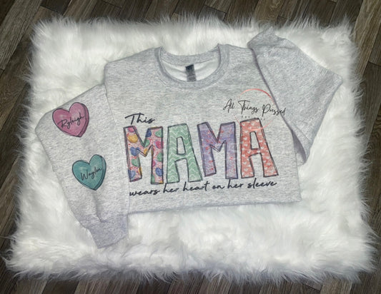 Custom Heart On Sleeve