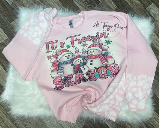 Freezing Pink Sweatshirt
