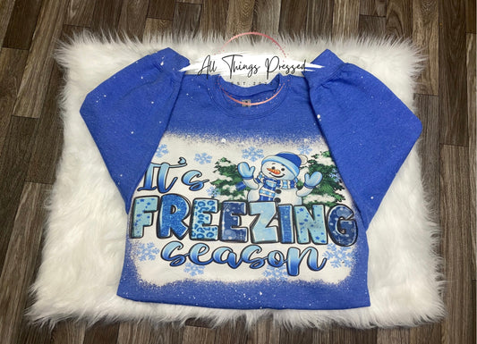 Freezing Blue Sweatshirt