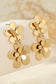 Gold Plated Flower Earrings LT