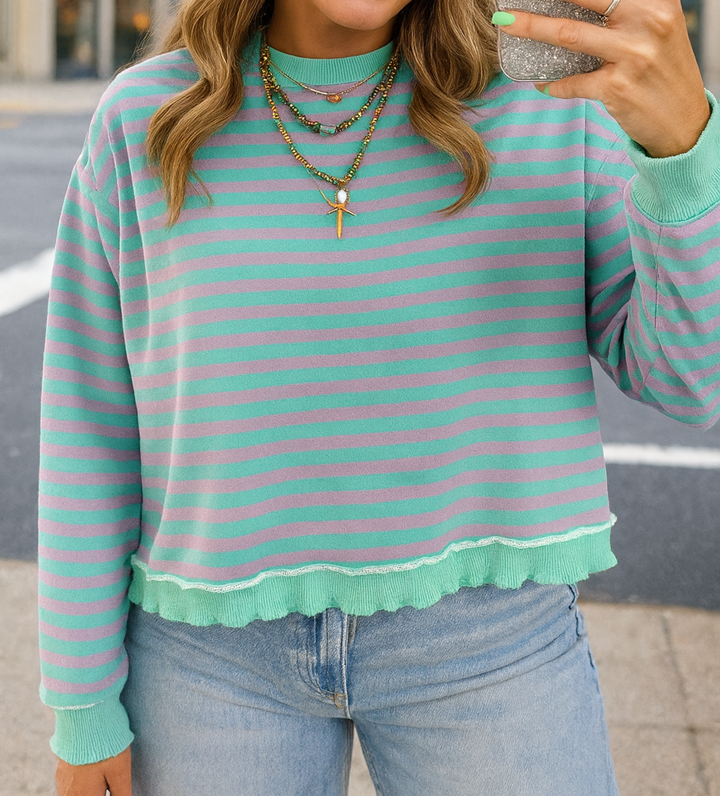 Exposed Seam Sweatshirt FB