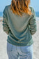 Green Waffle Knit Top LT