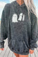 Grey Mineral Wash Ghost Hoodie RTS