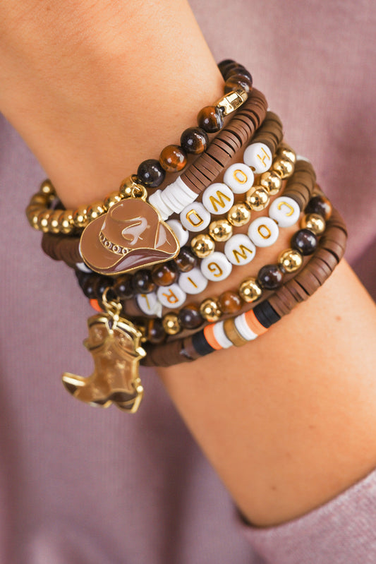 Howdy Cowgirl Bracelet Stack RTS