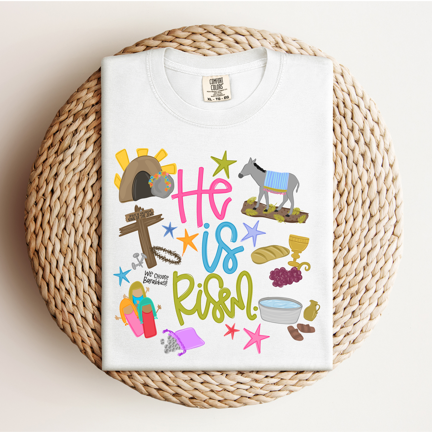 He is Risen Doodle Tee.