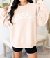 Embroidered Blessed Sweatshirt RTS