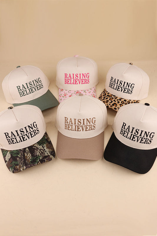 Raising Believers Embroidered Hat Zenana