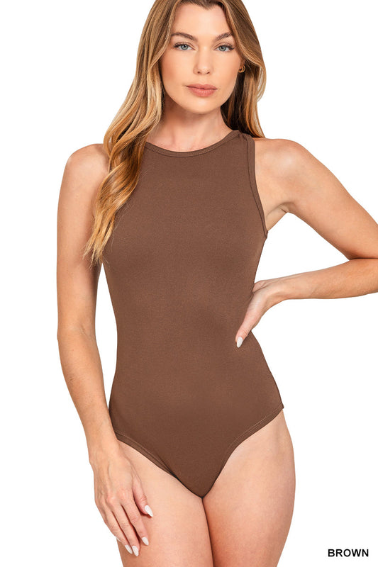 Boatneck- Bodysuit Zenana