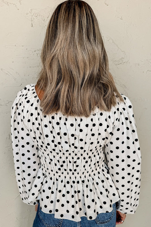 Polka Dot Blouse FB
