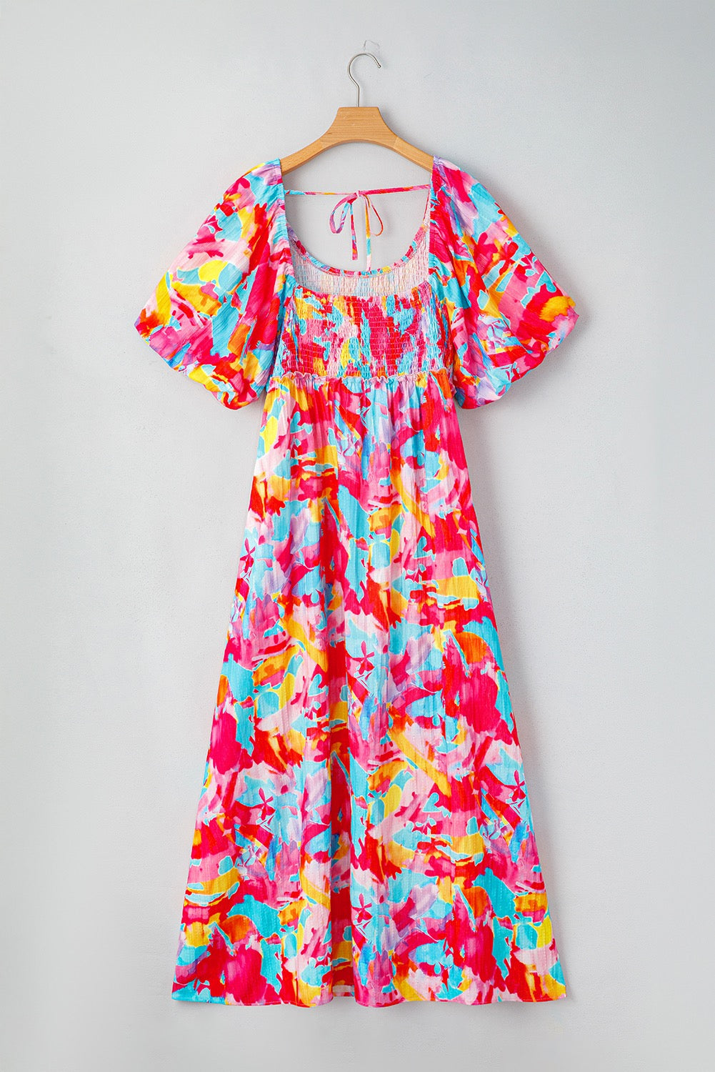 Rose Abstract Plus Dress LT