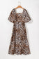 Brown Leopard Maxi Dress FB