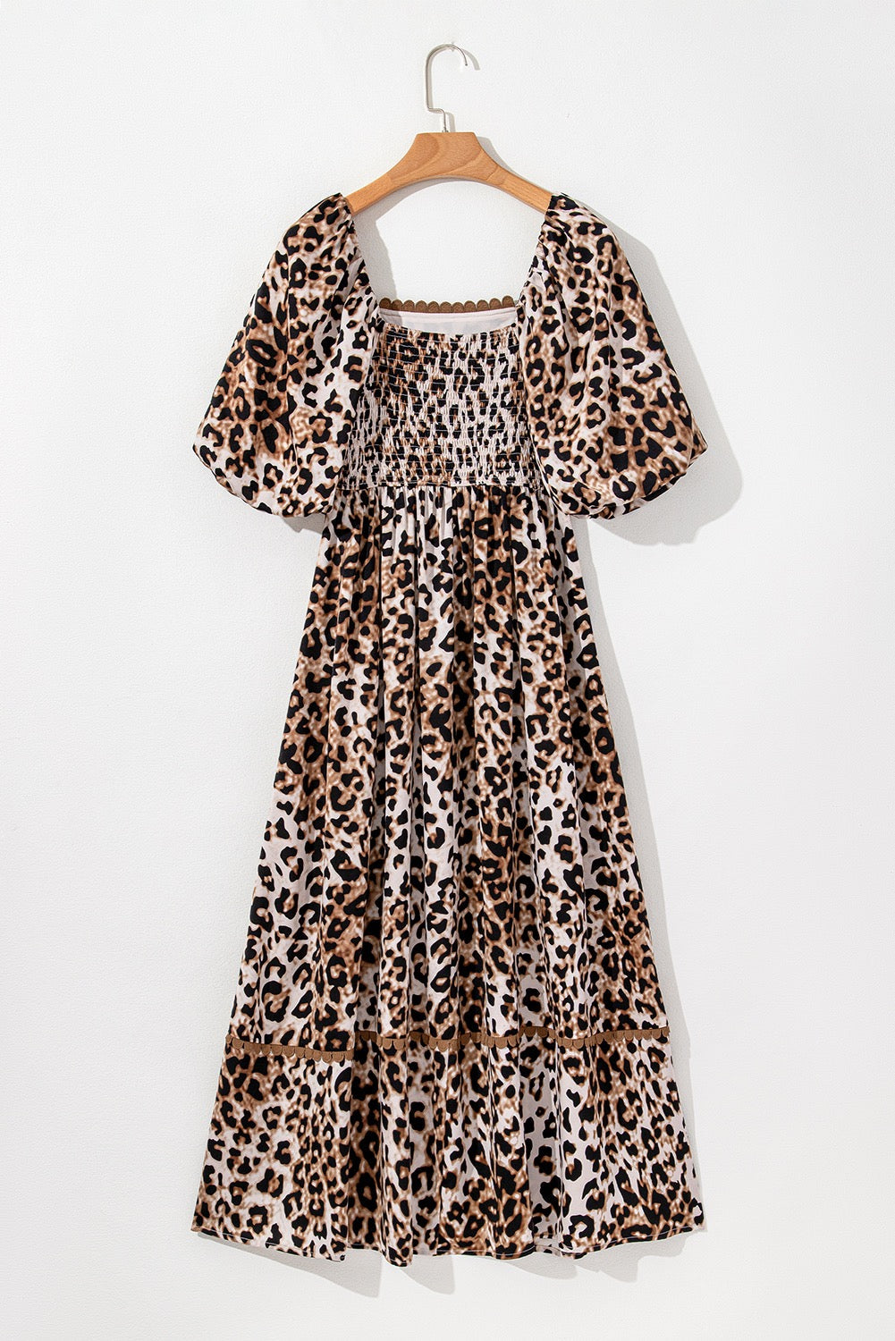 Brown Leopard Maxi Dress FB