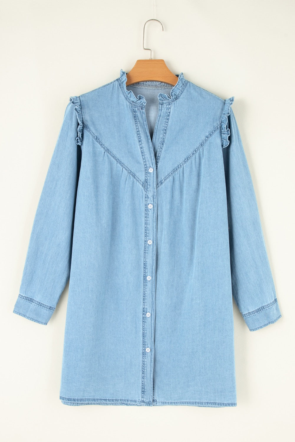 Fall Denim Dress FB