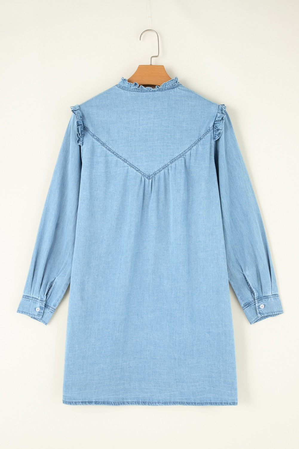 Fall Denim Dress FB