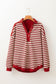 Red Striped Pullover LT