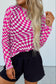 Checkered Mesh Top RTS