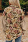 Khaki Floral Patchwork Jacket September.