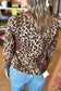 Leopard Tie Front Jacket LT