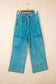 Mineral Wash Raw Hem Pants *MULTIPLE COLORS* RTS