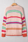 Multicolor Knit Oversize Cardigan LT