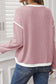 Contrast Loose Top LT