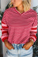 Pink Mixed Stripe Top LT