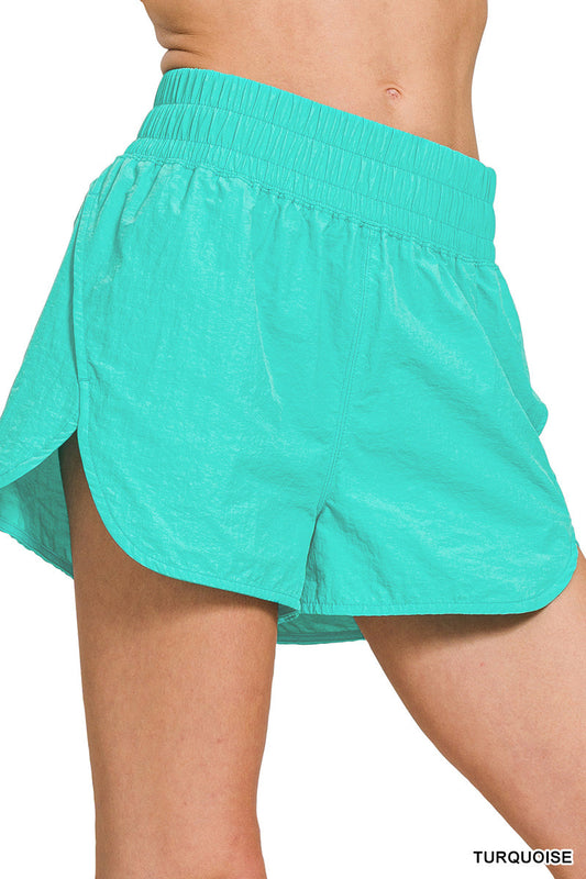 Windbreaker Running Shorties Zenana