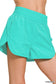 Windbreaker Running Shorties Zenana