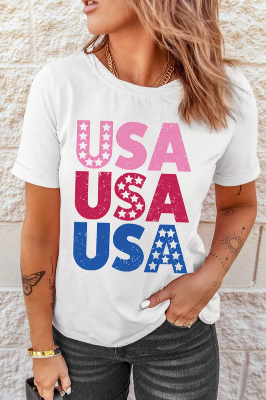 USA Graphic Top