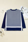 Stripe Dolman Oversized Tunic LT
