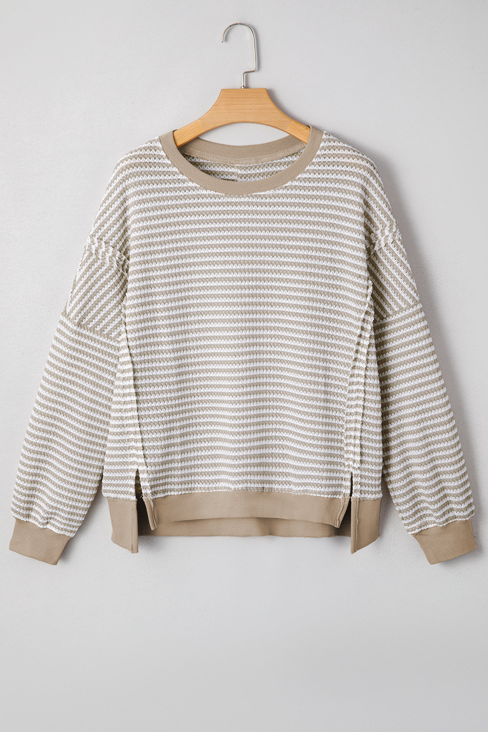 Stripe Ribbed Oversize Top RTS