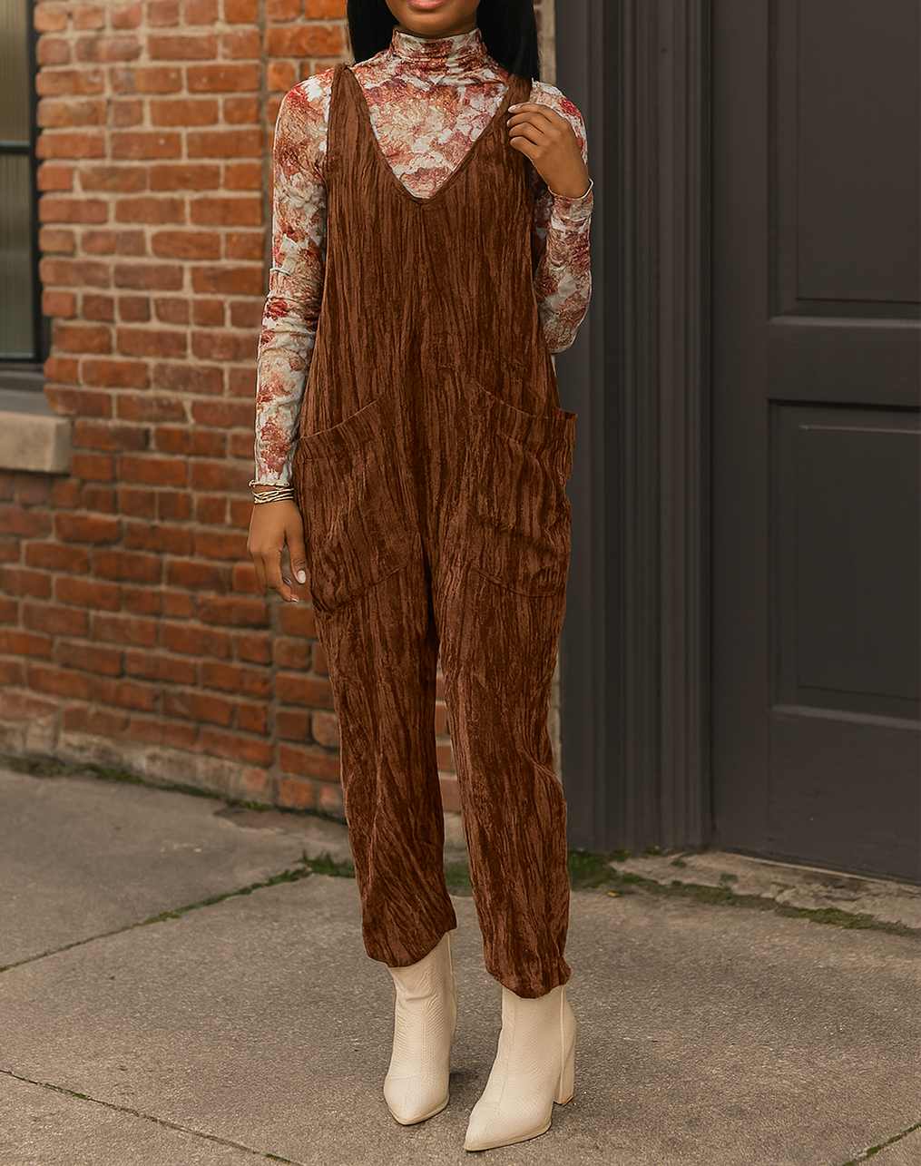 Velvet Adjustable Jumpsuit LT