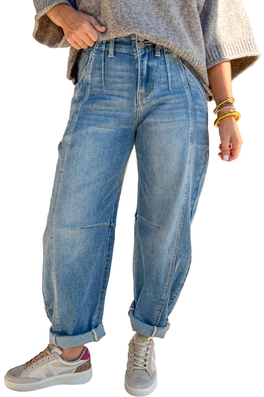 Wash Barrel Jeans OOTD