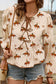 Western Rodeo Peplum Top LT