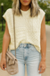 Cable Knit Dolman Sweater Vest RTS