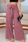 Bow Wide Leg Casual Pants RTS