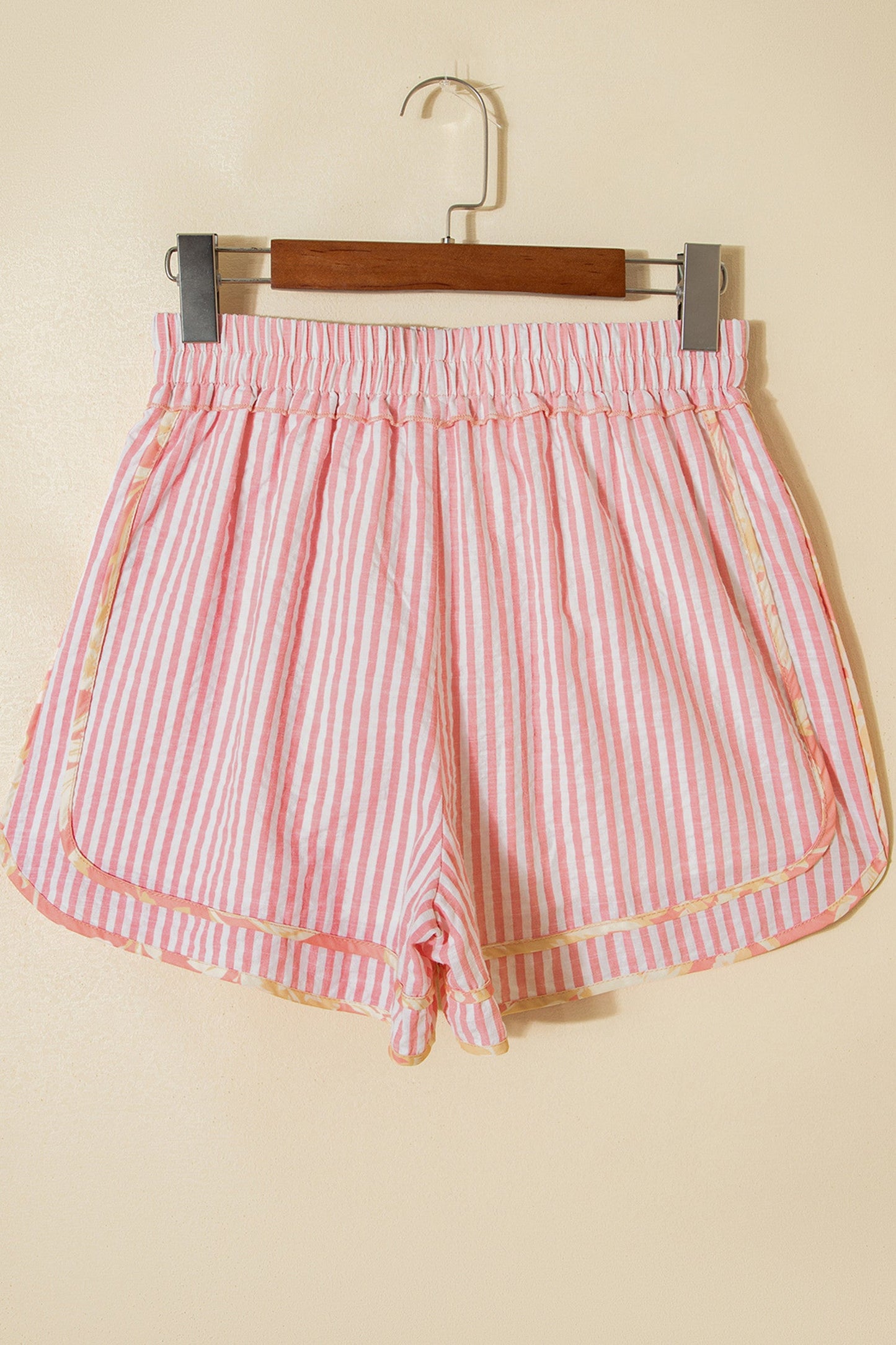 Pink Floral Trim Shorties LT