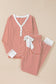 Red Stripe Lounge Set FB