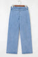 Western Sash Wide Leg Jeans LT