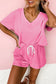 V Neck Set *multiple colors* FB