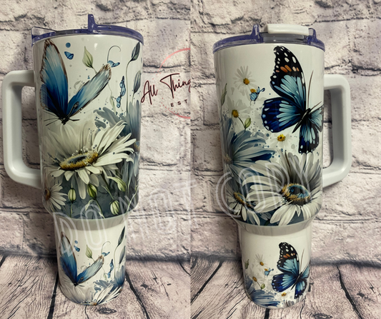 40 oz Butterfly Love Tumbler